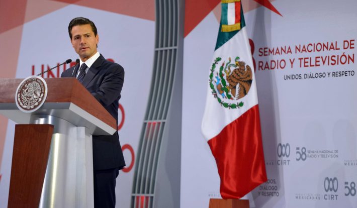 Presidente do México, Enrique Peña Nieto (Foto: EFE/PRESIDENCIA DE MÉXICO)