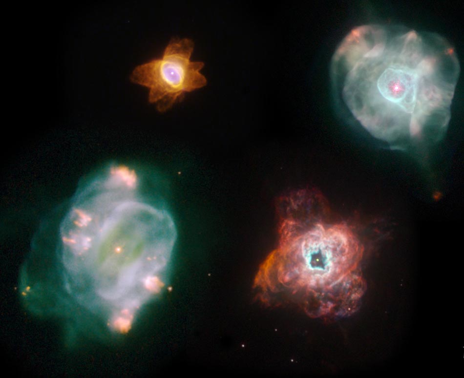 Nébulas cósmicas. Foto: Nasa, AEE