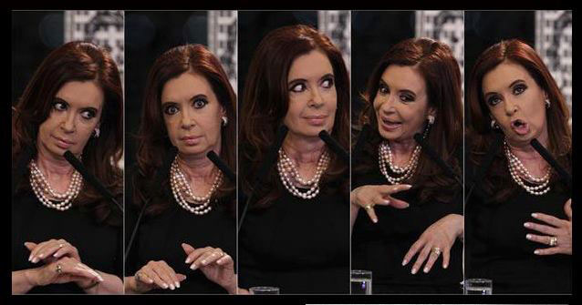A presidente Cristina Kirchner, figura sine qua non no cotidiano dos televisores dos argentinos, aparecerá mais vezes na telinha, já que seus discursos terão replay em horário nobre com 