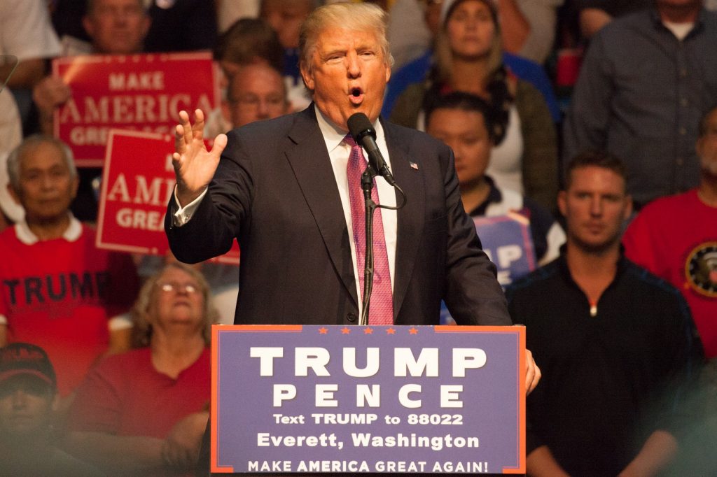 Candidato republicano à presidência dos EUA, Donald Trump (Foto: Matt Mills McKnight/Getty Images/AFP)