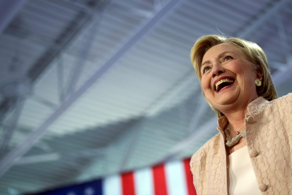 Candidata democrata à presidência dos EUA, Hillary Clinton (Foto: REUTERS/Mark Makela/File Photo)
