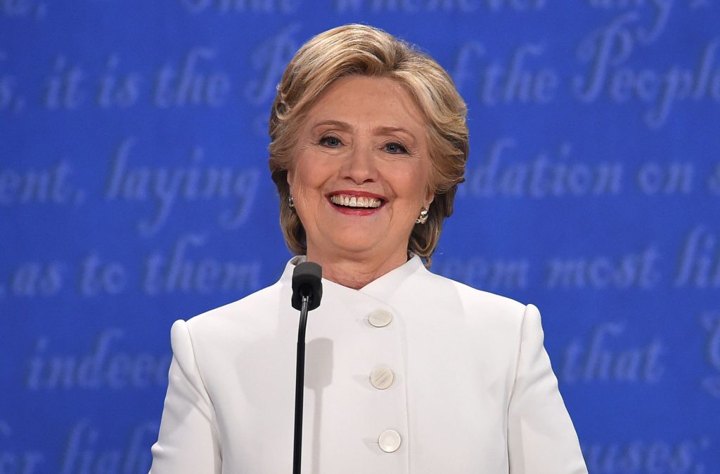 Candidata democrata à presidência dos EUA, Hillary Clinton (Foto: AFP PHOTO / Robyn Beck)