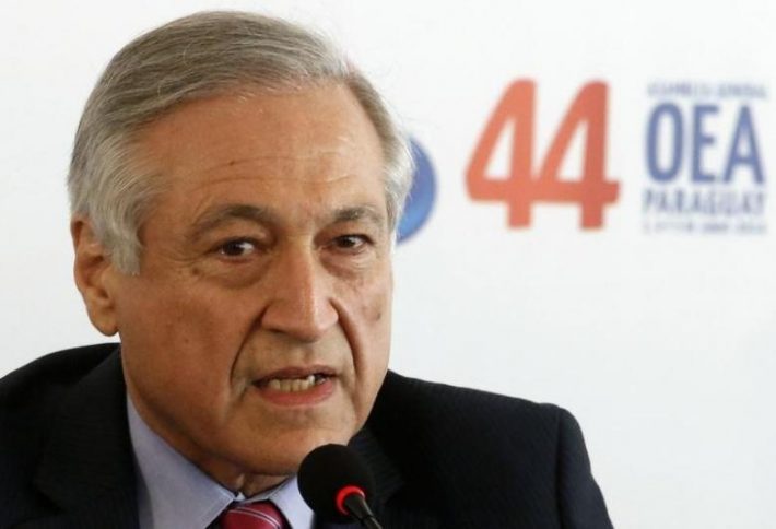 O ministro das Relações Exteriores do Chile, Heraldo Muñoz (Foto: Jorge Adorno/Reuters)