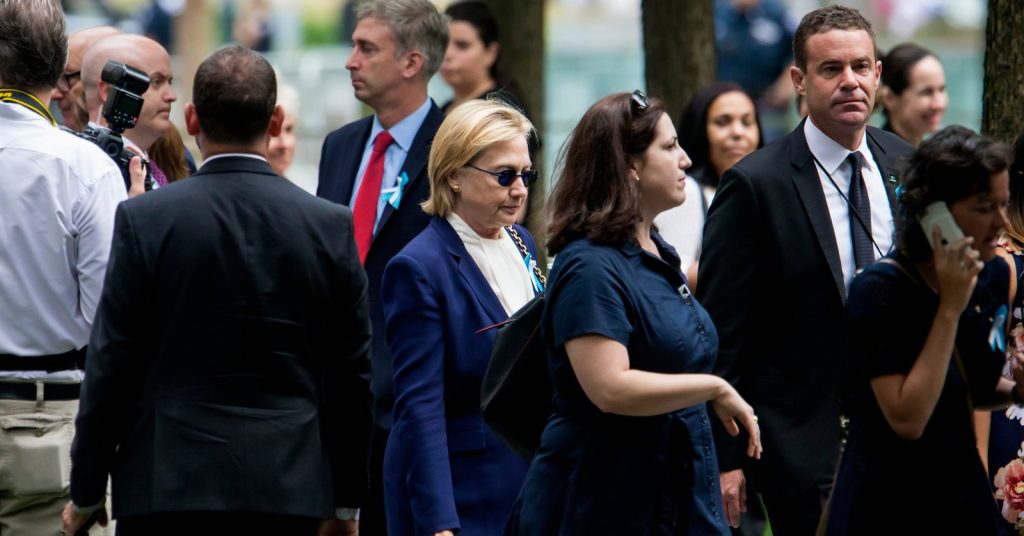 Pneumonia fez Hillary sair dos holofotes e aumentar teorias conspitatórias sobre sua saúde (Foto: Eric Thayer/ The New York Times)