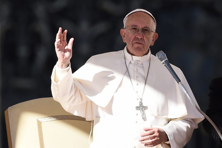 Papa Francisco (Foto: AFP PHOTO / FILIPPO MONTEFORTE)