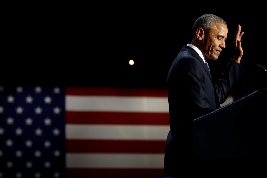 Obama faz seu discurso de despedida em Chicago. (Foto: REUTERS/Jonathan Ernst) 