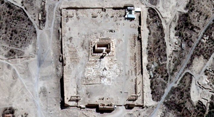 UNOSAT_Temple_Bel_Palmyra_SY_27Aug2015_AstriumDS