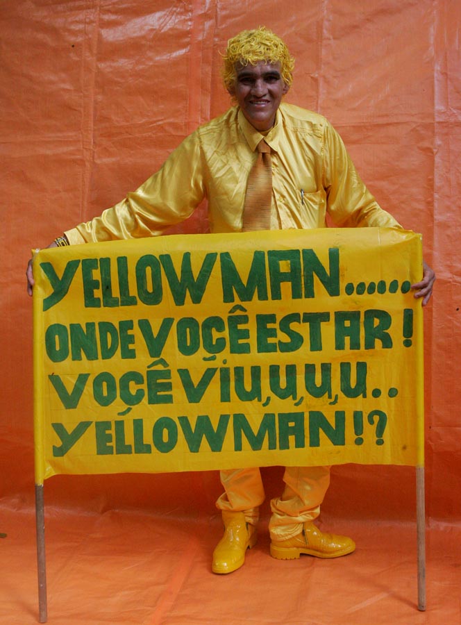 "Yellow man", por Manoel da Silva. Foto: JOSÉ LUIS DA CONCEIÇÃO/AE