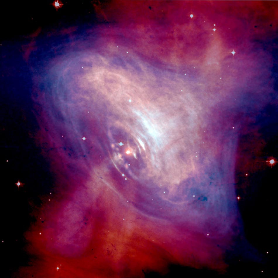 Nébula espacial. Foto: Nasa, AEE