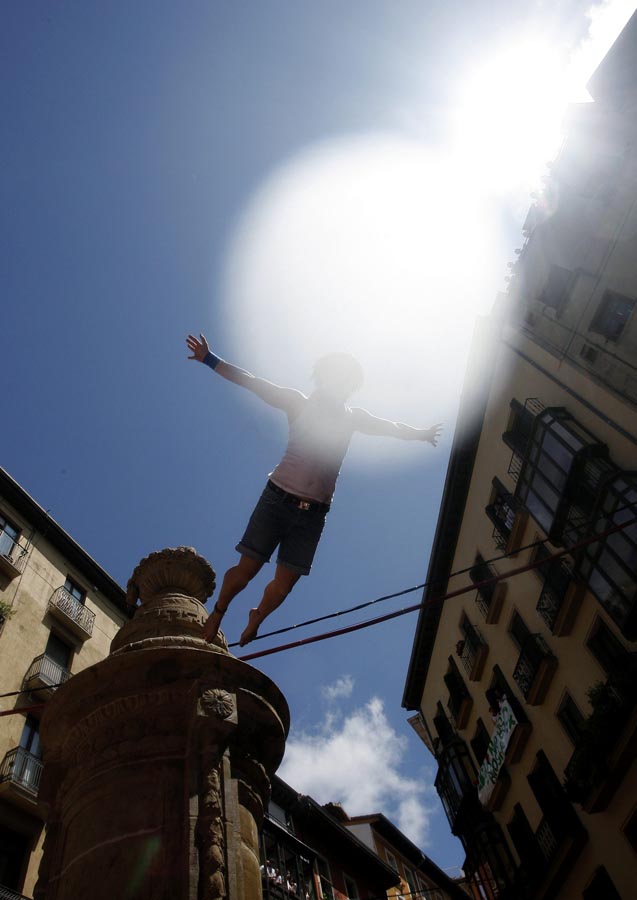 Pamplona, Espanha. 07/07/2010. Foto: Joseba Etxaburu/Reuters
