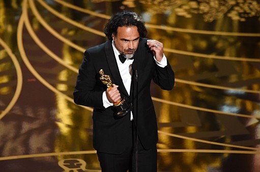Diretor mexicano Alejandro González-Iñarritu recebe Oscar - Foto: Kevin Winter/Getty Images/AFP