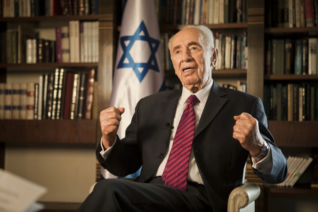 Ex-presidente de Israel, Shimon Peres (AP Photo/Dan Balilty)