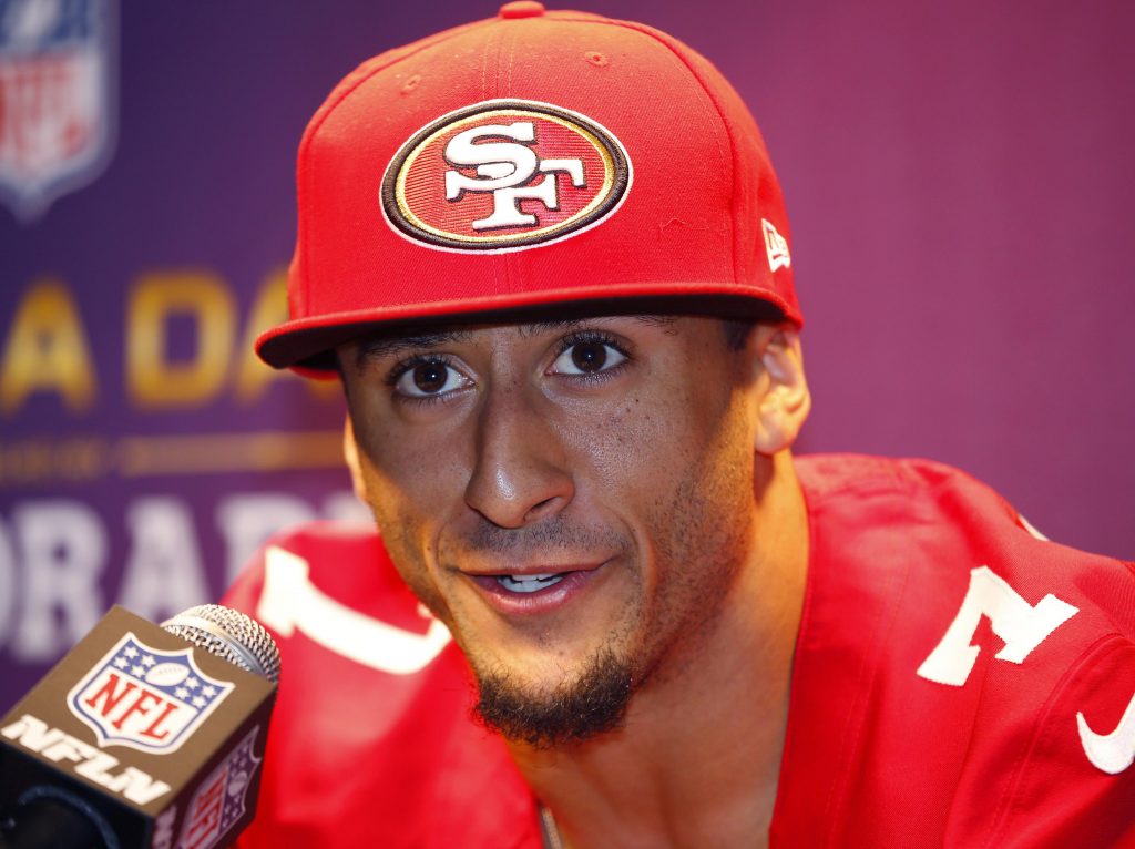 Colin Kaepernick era quarterback do San Francisco 49ers (Foto: REUTERS/Jeff Haynes)