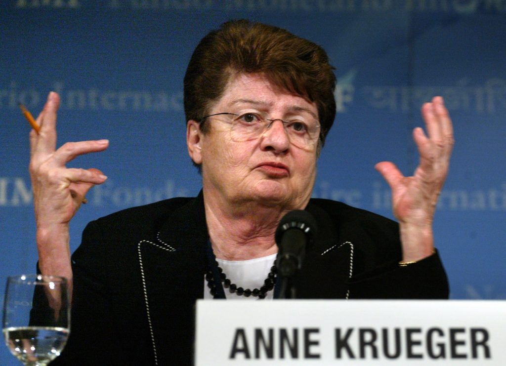 Economista americana Anne Krueger aposta que Alemanha poderá assumir 'liderança mundial' em oposição ao governo de Donald Trump (REUTERS/Yuri Gripas)