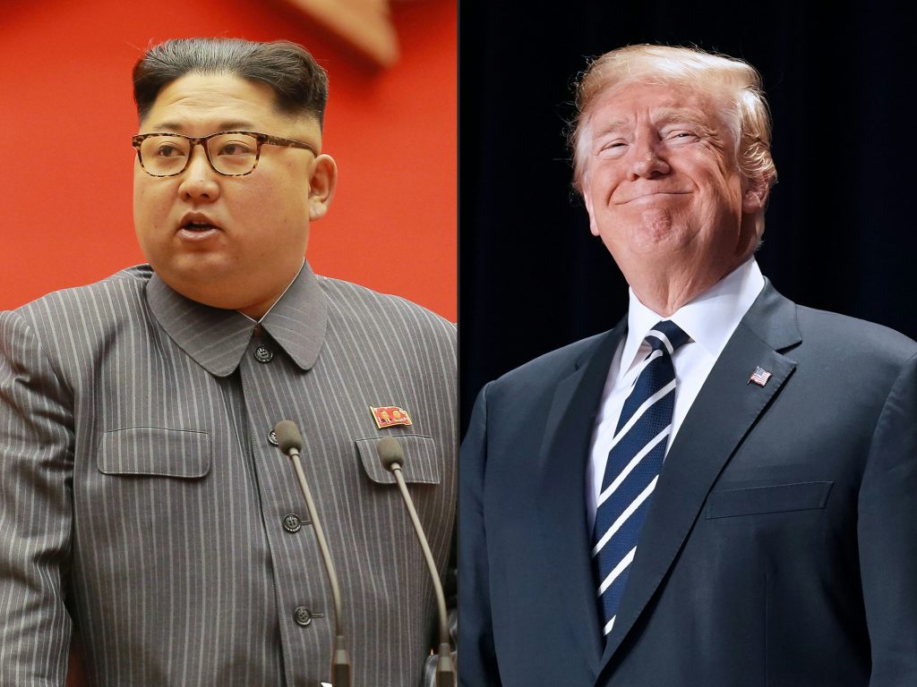 O ditador da Coreia do Norte, Kim Jong-un, convidou Donald Trump para uma reunião e o presidente americano aceitou (Foto: AFP PHOTO/KCNA VIA KNS)